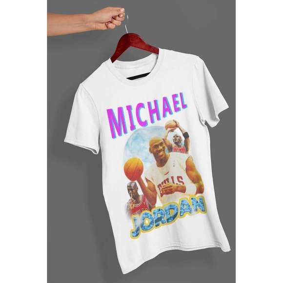 Tops - Michael Jordan Classic T Shirt Nba